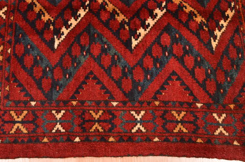 Baluch Red Hand Knotted 35 X 57 Area Rug 100-76433 Image 12