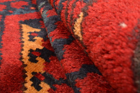Baluch Red Hand Knotted 35 X 57 Area Rug 100-76433 Image 15