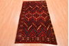Baluch Red Hand Knotted 35 X 57  Area Rug 100-76433 Thumb 1