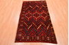 Baluch Red Hand Knotted 35 X 57 Area Rug 100-76433 Thumb 1