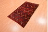 Baluch Red Hand Knotted 35 X 57 Area Rug 100-76433 Thumb 2