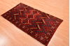 Baluch Red Hand Knotted 35 X 57  Area Rug 100-76433 Thumb 3
