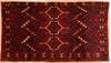 Baluch Red Hand Knotted 35 X 57  Area Rug 100-76433 Thumb 0