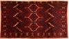 Baluch Red Hand Knotted 35 X 57 Area Rug 100-76433 Thumb 0