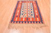 Kilim Red Hand Knotted 311 X 56  Area Rug 100-76437 Thumb 2