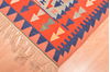 Kilim Red Hand Knotted 311 X 56 Area Rug 100-76437 Thumb 3