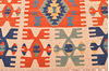 Kilim Red Hand Knotted 310 X 51 Area Rug 100-76441 Thumb 4