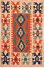 Kilim Red Hand Knotted 310 X 51 Area Rug 100-76441 Thumb 0