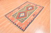 Kilim Green Hand Knotted 311 X 59 Area Rug 100-76442 Thumb 6