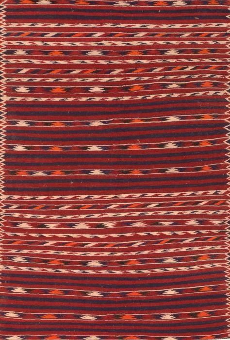 Kilim Red Hand Knotted 39 X 61 Area Rug 100-76443 Image 0