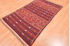 Kilim Red Hand Knotted 39 X 61 Area Rug 100-76443 Thumb 6