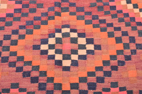 Kilim Multicolor Hand Knotted 46 X 85  Area Rug 100-76444 Image 3