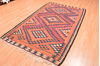 Kilim Multicolor Hand Knotted 46 X 85 Area Rug 100-76444 Thumb 1