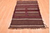 Kilim Brown Hand Knotted 37 X 53 Area Rug 100-76445 Thumb 1