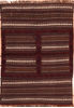 Kilim Brown Hand Knotted 37 X 53 Area Rug 100-76445 Thumb 0