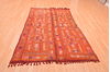 Kilim Red Hand Knotted 47 X 710  Area Rug 100-76446 Thumb 3