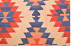 Kilim Blue Hand Knotted 51 X 83 Area Rug 100-76448 Thumb 3
