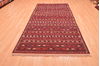 Kilim Red Runner Hand Knotted 410 X 98 Area Rug 100-76449 Thumb 1