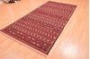 Kilim Red Runner Hand Knotted 410 X 98  Area Rug 100-76449 Thumb 2