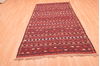 Kilim Red Runner Hand Knotted 410 X 98 Area Rug 100-76449 Thumb 3