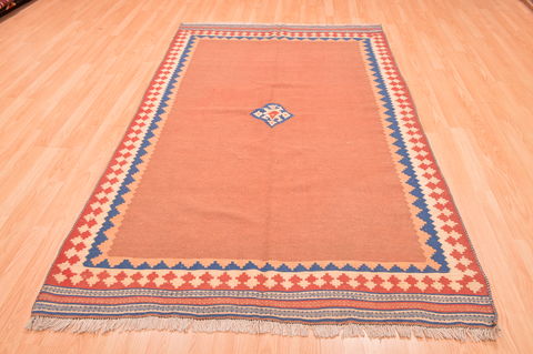 Kilim Beige Hand Knotted 48 X 90 Area Rug 100-76450 Image 4