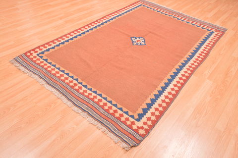Kilim Beige Hand Knotted 48 X 90 Area Rug 100-76450 Image 5