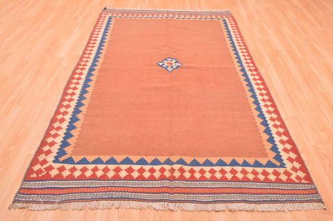 Kilim Beige Hand Knotted 48 X 90 Area Rug 100-76450 Image 6