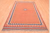 Kilim Beige Hand Knotted 48 X 90 Area Rug 100-76450 Thumb 6