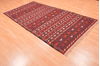 Kilim Red Hand Knotted 47 X 92 Area Rug 100-76456 Thumb 2
