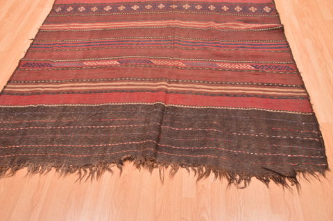 Kilim Brown Flat Woven 60 X 115 Area Rug 100-76457 Image 2