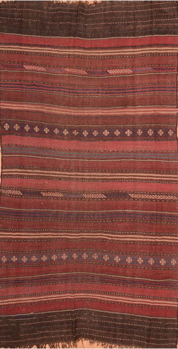 Kilim Brown Flat Woven 60 X 115 Area Rug 100-76457 Image 0