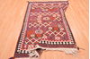 Kilim Red Hand Knotted 47 X 68  Area Rug 100-76458 Thumb 4