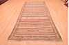 Kilim Brown Runner Hand Knotted 45 X 106 Area Rug 100-76459 Thumb 1