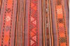 Kilim Red Runner Hand Knotted 45 X 89 Area Rug 100-76460 Thumb 6