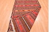 Kilim Red Runner Hand Knotted 45 X 89 Area Rug 100-76460 Thumb 8