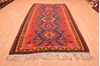 Kilim Red Hand Knotted 57 X 910  Area Rug 100-76464 Thumb 1