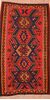Kilim Red Hand Knotted 57 X 910  Area Rug 100-76464 Thumb 0