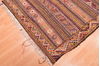 Kilim Brown Hand Knotted 411 X 78 Area Rug 100-76466 Thumb 5