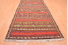 Kilim Green Runner Hand Knotted 50 X 107  Area Rug 100-76467 Thumb 2