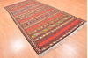 Kilim Green Runner Hand Knotted 50 X 107  Area Rug 100-76467 Thumb 3