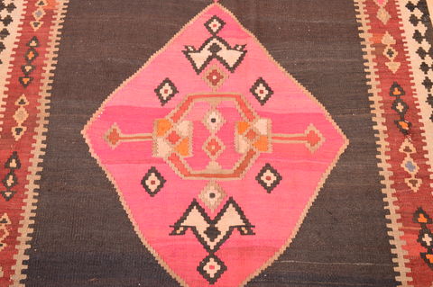 Kilim Red Hand Knotted 48 X 78 Area Rug 100-76468 Image 1