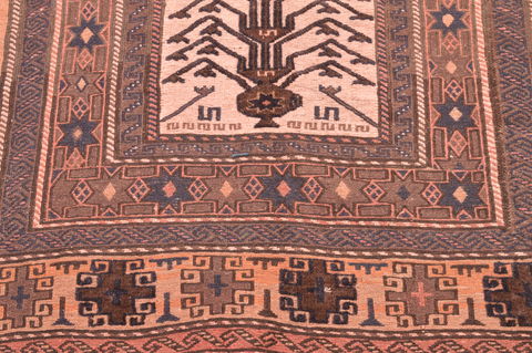 Kilim Brown Hand Knotted 51 X 90 Area Rug 100-76469 Image 1