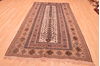 Kilim Brown Hand Knotted 51 X 90  Area Rug 100-76469 Thumb 5