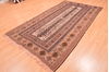 Kilim Brown Hand Knotted 51 X 90 Area Rug 100-76469 Thumb 6