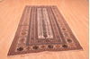 Kilim Brown Hand Knotted 51 X 90  Area Rug 100-76469 Thumb 7