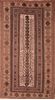 Kilim Brown Hand Knotted 51 X 90  Area Rug 100-76469 Thumb 0