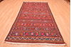 Kilim Red Hand Knotted 48 X 94  Area Rug 100-76471 Thumb 1