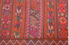 Kilim Red Hand Knotted 48 X 94  Area Rug 100-76471 Thumb 5