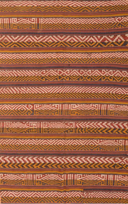 Kilim Brown Flat Woven 60 X 116 Area Rug 100-76473 Image 0