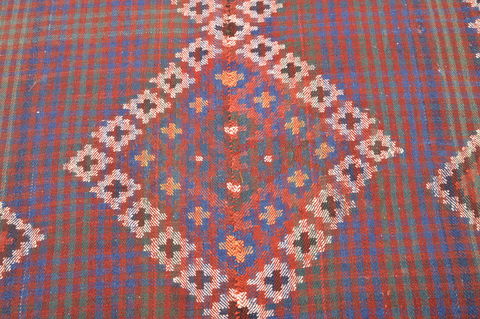 Kilim Brown Hand Knotted 59 X 77 Area Rug 100-76478 Image 7
